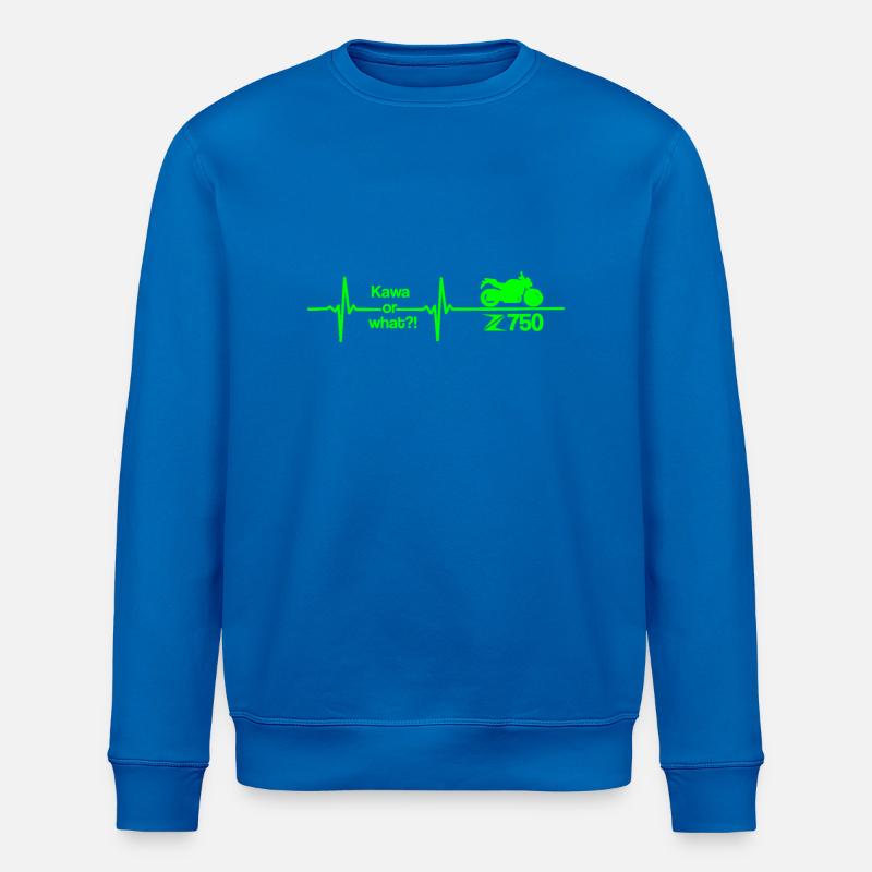 moto - Sweat bio ROLLER Stanley/Stella Unisexe - bleu roi