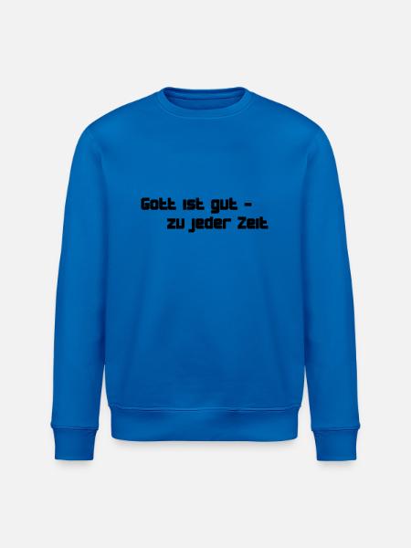 Spruch - Stanley/Stella Unisex Bio-Sweatshirt ROLLER - Königsblau