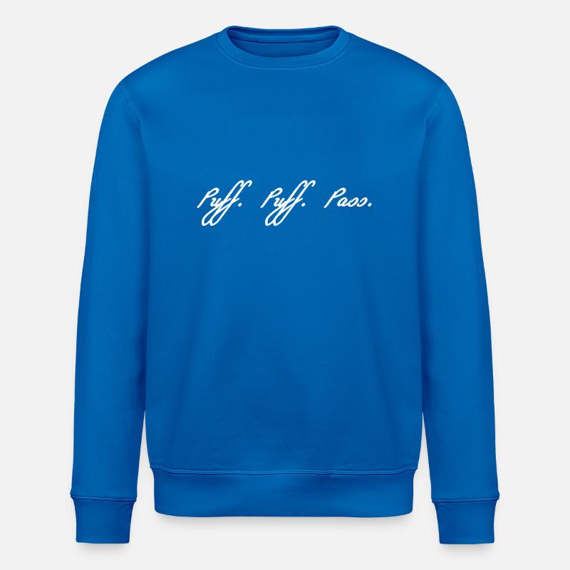Puffpuff weis - Stanley/Stella Unisex Bio-Sweatshirt ROLLER - Königsblau