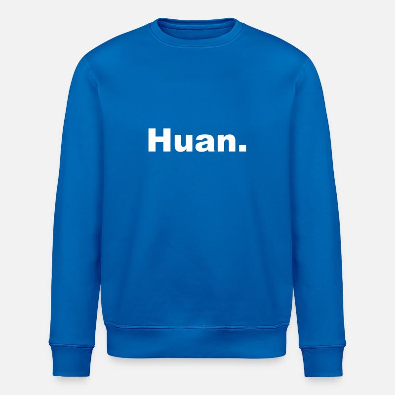 Huan - Sweat bio ROLLER Stanley/Stella Unisexe - bleu roi