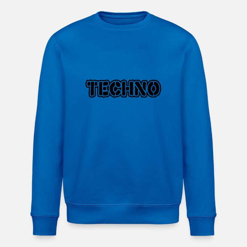 Techno__V009 - Stanley/Stella ROLLER Unisex Organic Sweatshirt - royal blue