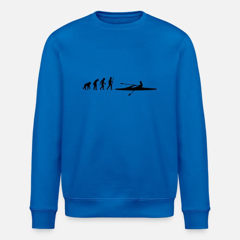 Rower Evolution - Stanley/Stella ROLLER Unisex Organic Sweatshirt - royal blue