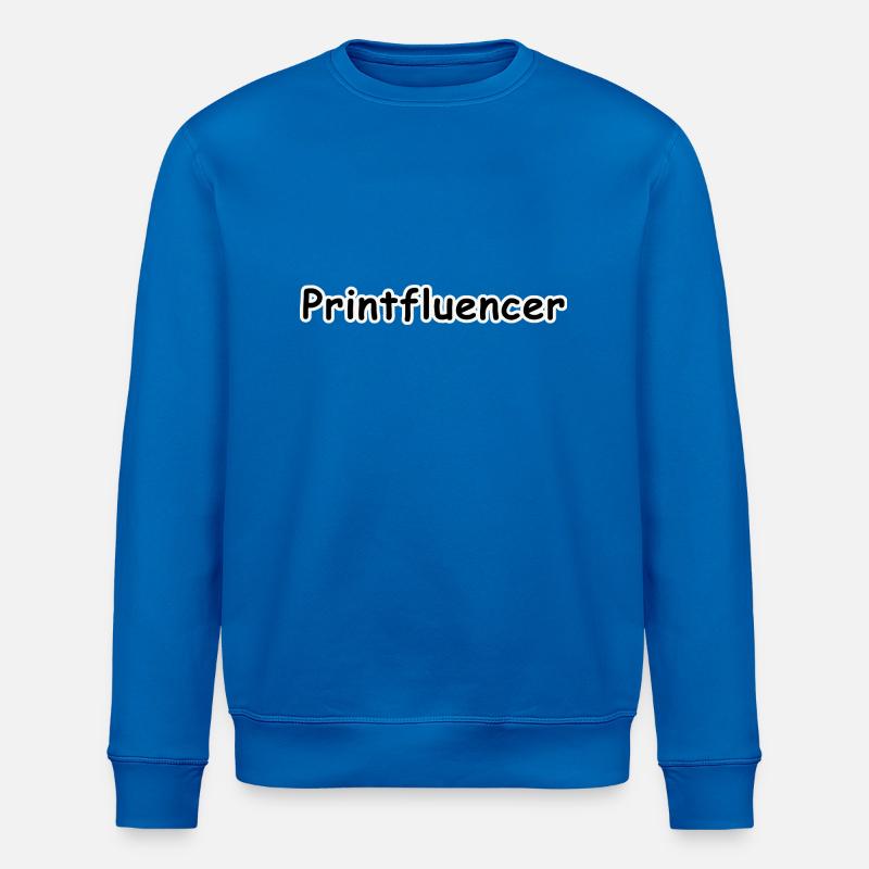 printfluencer 01 - Stanley/Stella Unisex Bio-Sweatshirt ROLLER - Königsblau