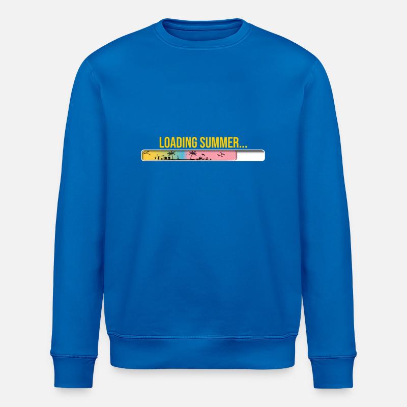 Summer loading beams - Stanley/Stella ROLLER Unisex Organic Sweatshirt - royal blue