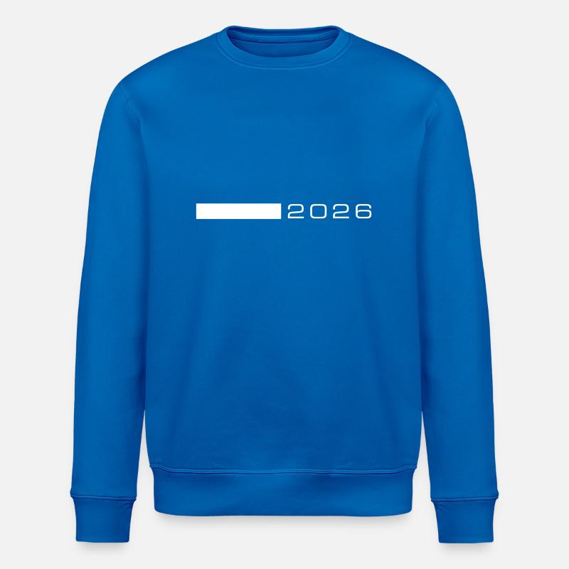 2026 Jahr - Stanley/Stella Unisex Bio-Sweatshirt ROLLER - Königsblau