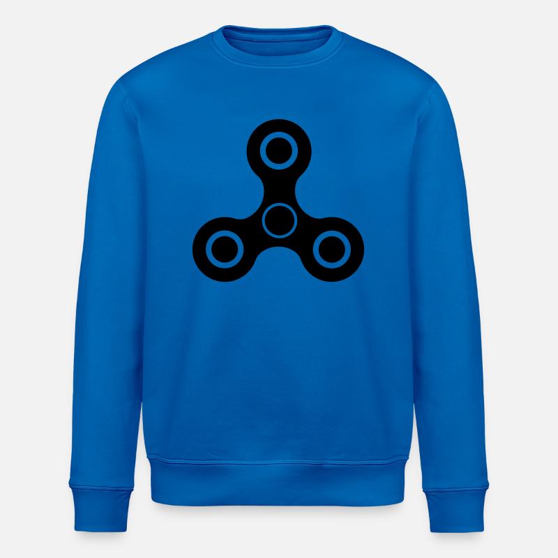 fidget spinner - Stanley/Stella ROLLER Unisex Organic Sweatshirt - royal blue