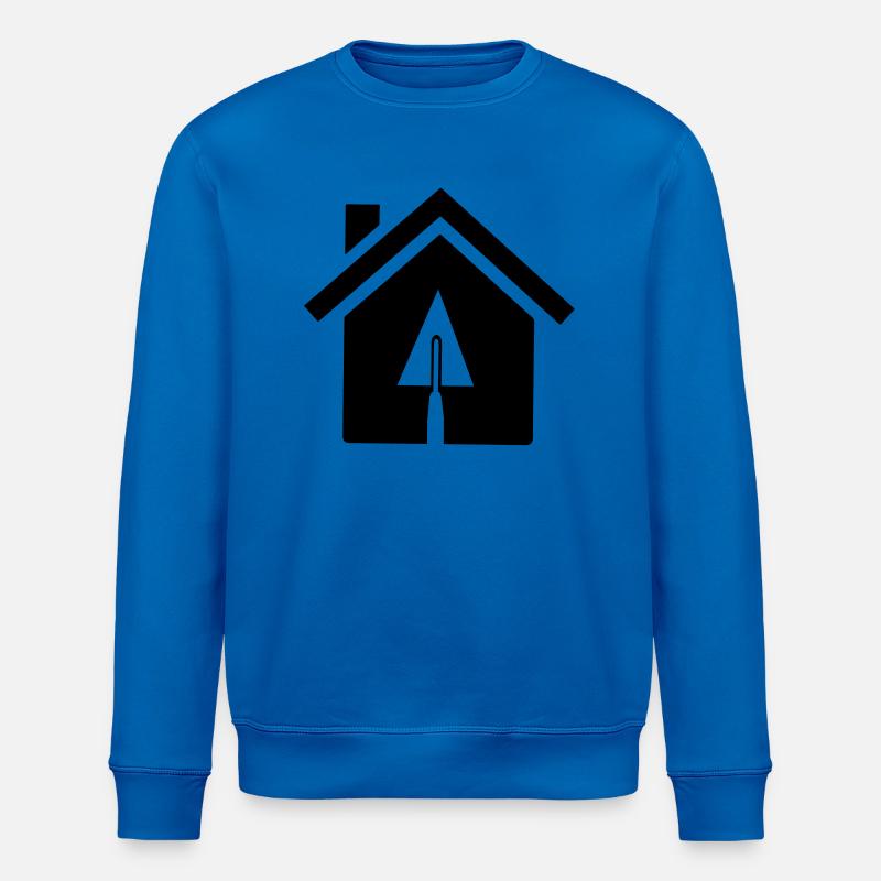 Haus - Stanley/Stella Unisex Bio-Sweatshirt ROLLER - Königsblau