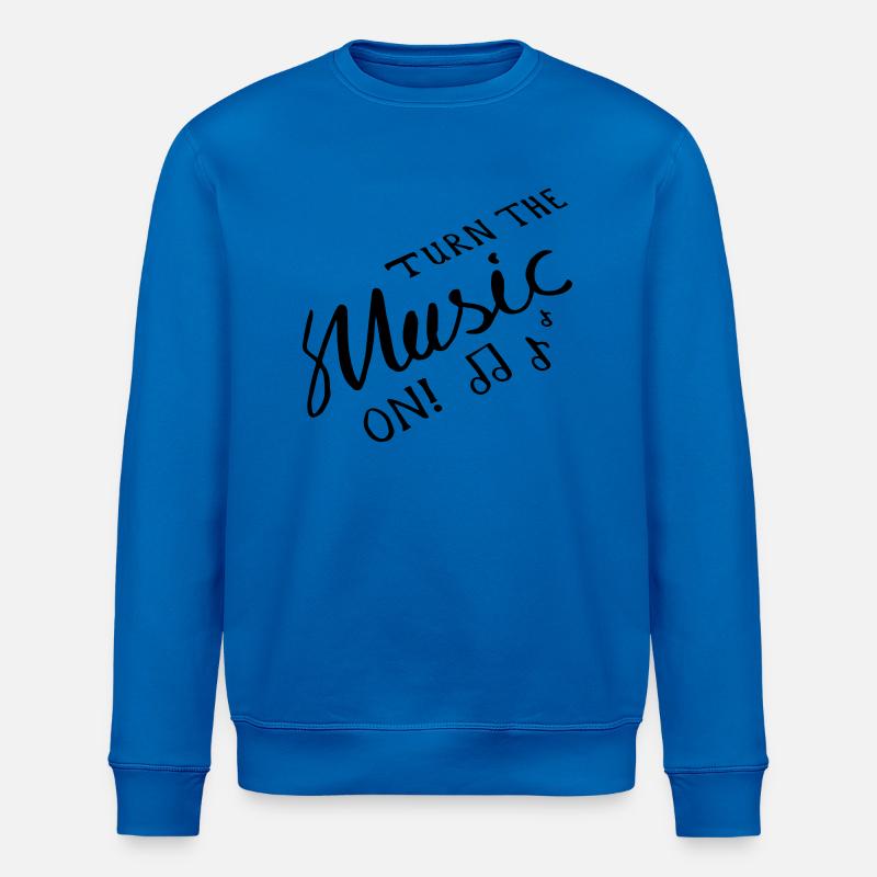 Turn the Music On! - Stanley/Stella Unisex Bio-Sweatshirt ROLLER - Königsblau