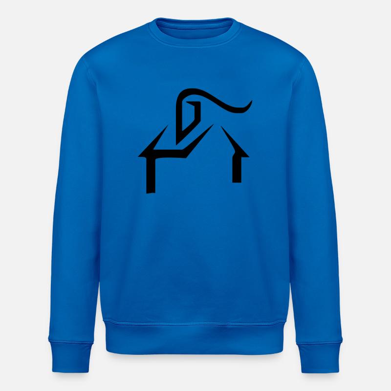 Haus - Stanley/Stella Unisex Bio-Sweatshirt ROLLER - Königsblau