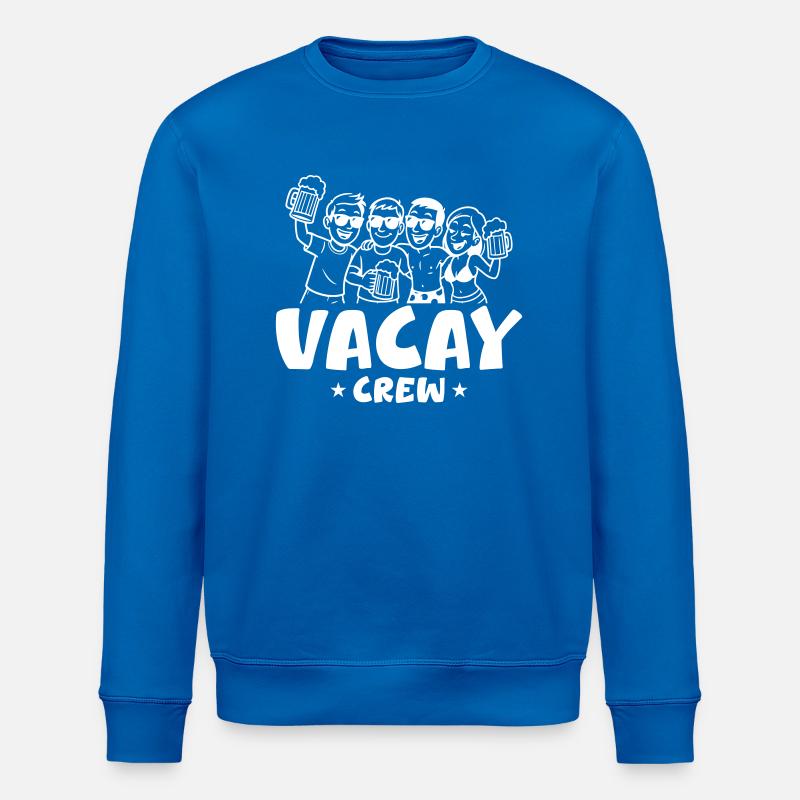 Urlaub Crew - Stanley/Stella Unisex Bio-Sweatshirt ROLLER - Königsblau