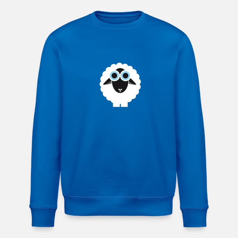 Schaf - Stanley/Stella Unisex Bio-Sweatshirt ROLLER - Königsblau