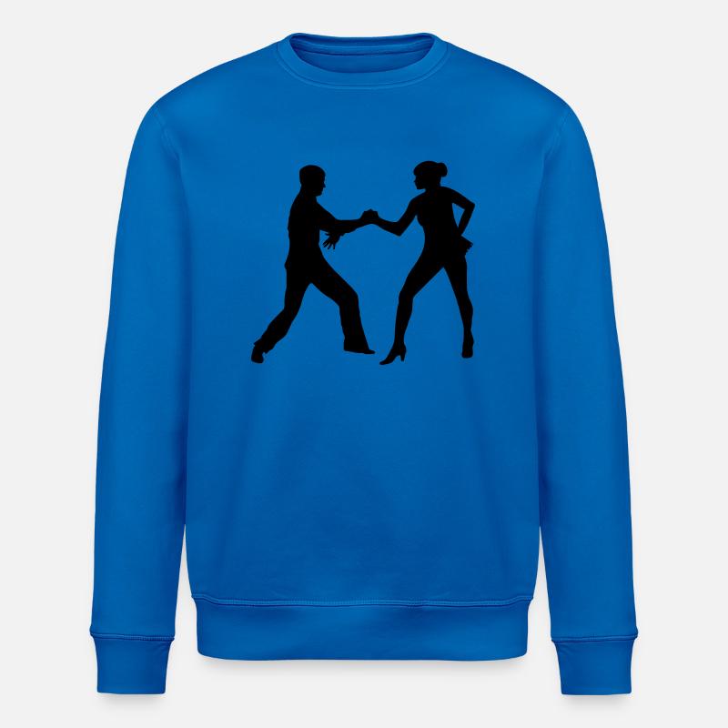 Danse de salsa - Sweat bio ROLLER Stanley/Stella Unisexe - bleu roi