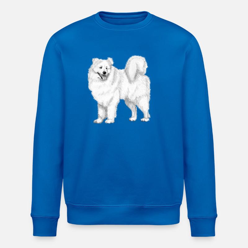 samoyed - Stanley/Stella ROLLER Unisex Organic Sweatshirt - royal blue
