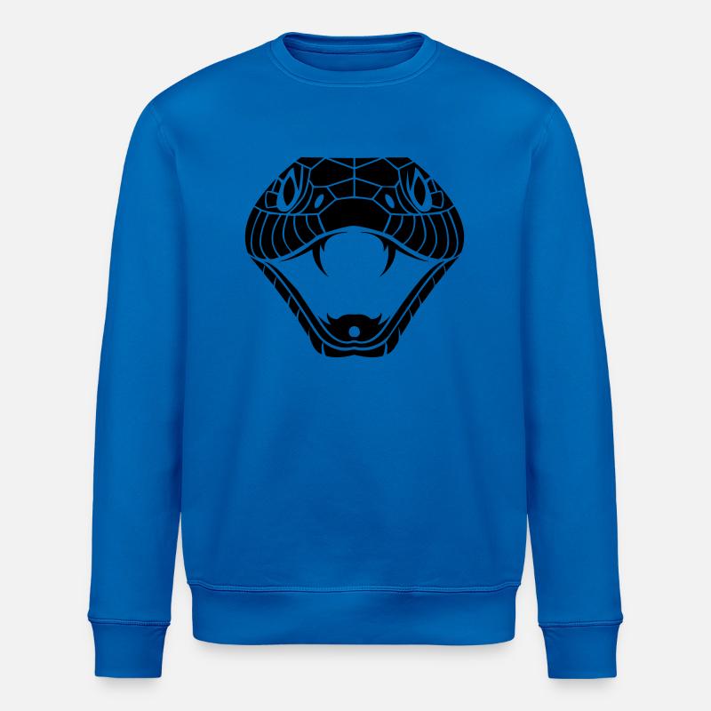 snake_001 - Stanley/Stella Unisex Bio-Sweatshirt ROLLER - Königsblau
