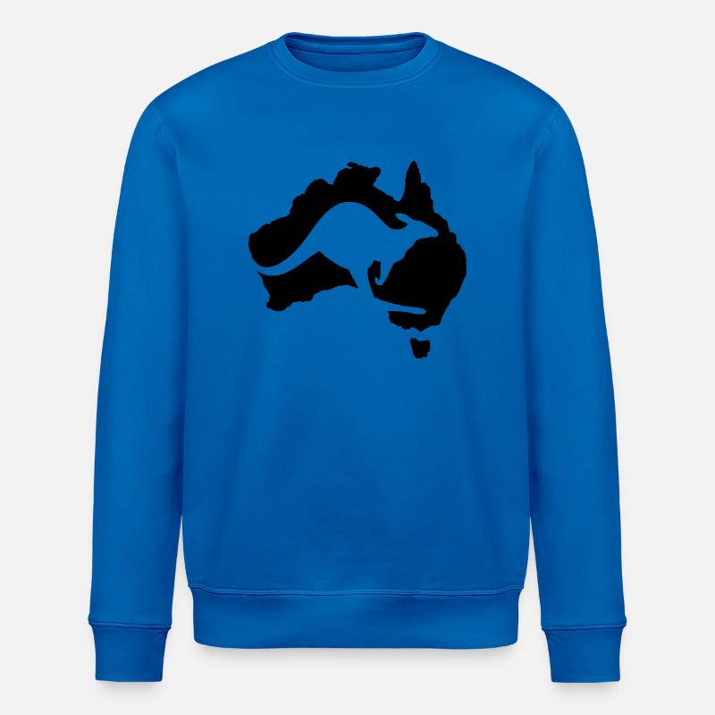 australia_design_je1 - Stanley/Stella Unisex Bio-Sweatshirt ROLLER - Königsblau