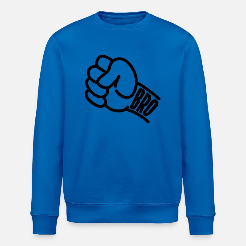 Bro - Stanley/Stella Unisex Bio-Sweatshirt ROLLER - Königsblau