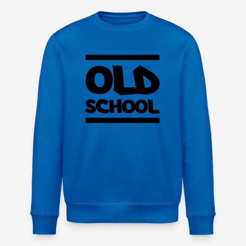 old_school1 - Stanley/Stella Unisex Bio-Sweatshirt ROLLER - Königsblau