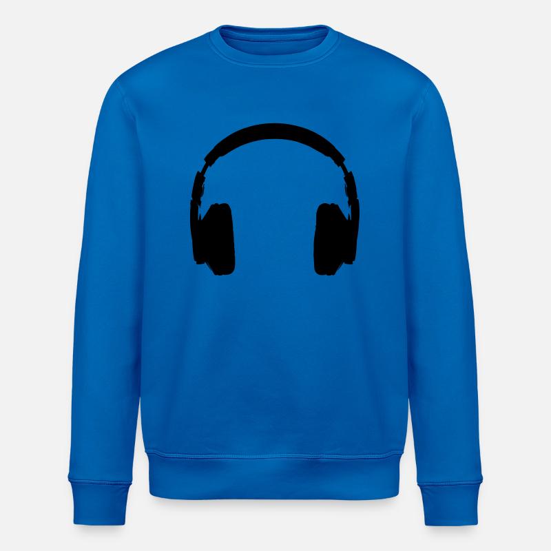 headphones - Stanley/Stella Unisex Bio-Sweatshirt ROLLER - Königsblau