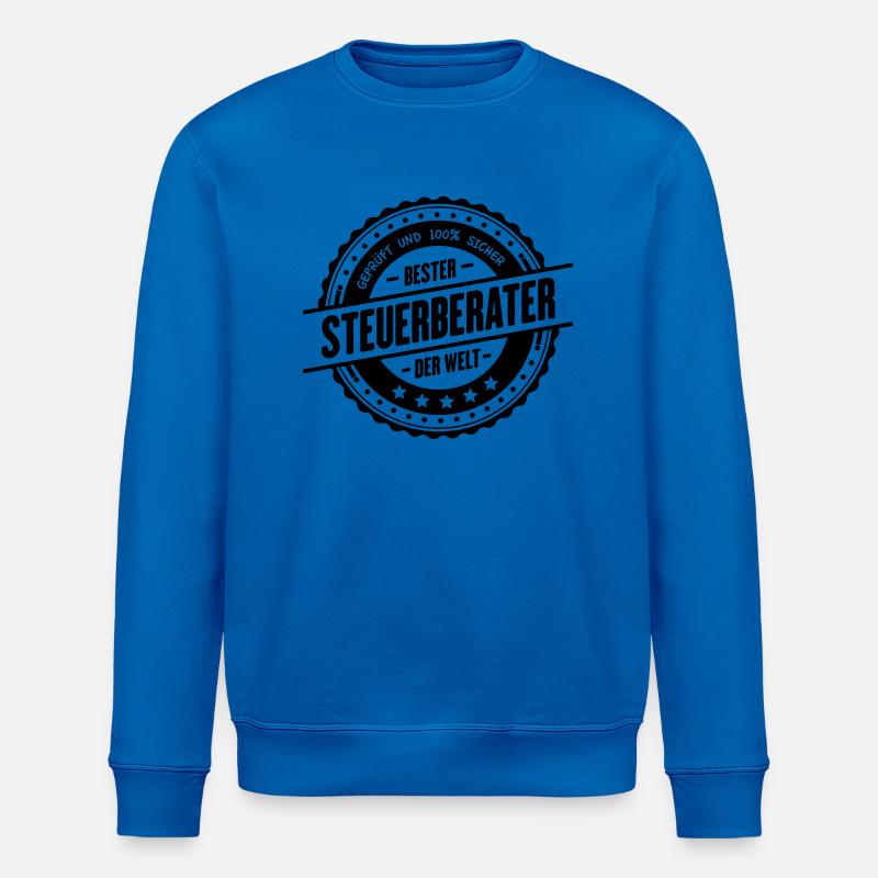 Bester Steuerberater - Stanley/Stella Unisex Bio-Sweatshirt ROLLER - Königsblau