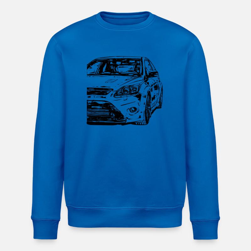 schnelles auto - Stanley/Stella Unisex Bio-Sweatshirt ROLLER - Königsblau