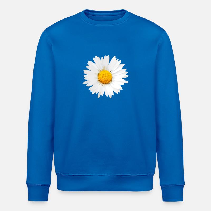Gänseblümchen - Stanley/Stella Unisex Bio-Sweatshirt ROLLER - Königsblau
