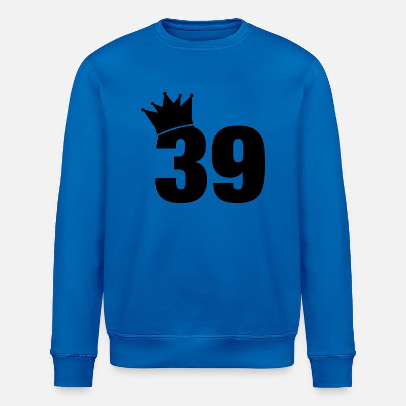 39_krone_f1 - Sweat bio ROLLER Stanley/Stella Unisexe - bleu roi