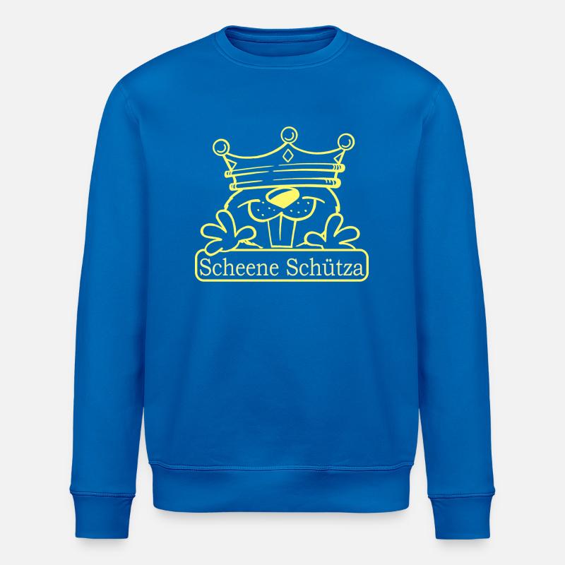 Scheene Schütza 04 - Stanley/Stella Unisex Bio-Sweatshirt ROLLER - Königsblau