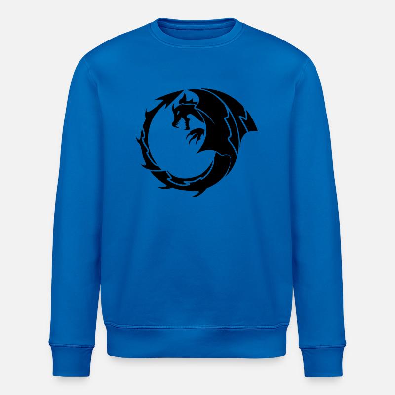 dragon_001 - Stanley/Stella Unisex Bio-Sweatshirt ROLLER - Königsblau