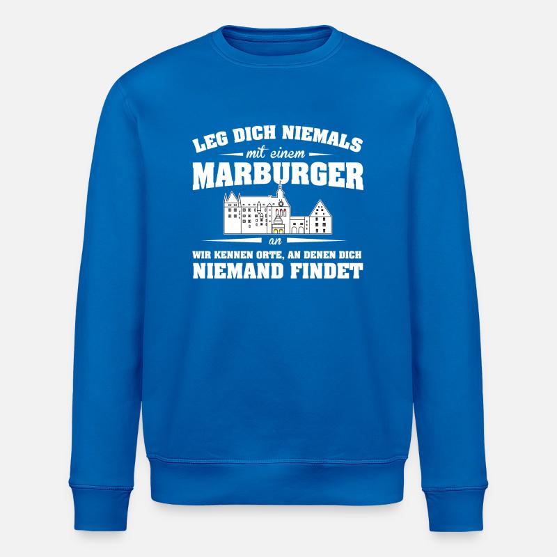 LDN Marburger - Stanley/Stella Unisex Bio-Sweatshirt ROLLER - Königsblau