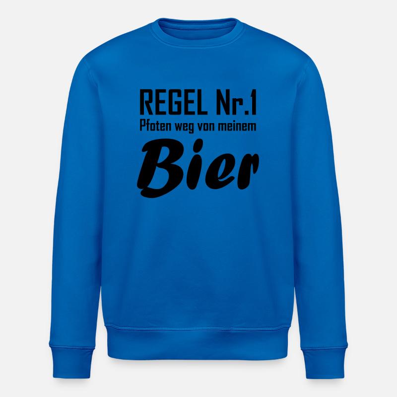 Regel Nr 1 bier - Stanley/Stella Unisex Bio-Sweatshirt ROLLER - Königsblau