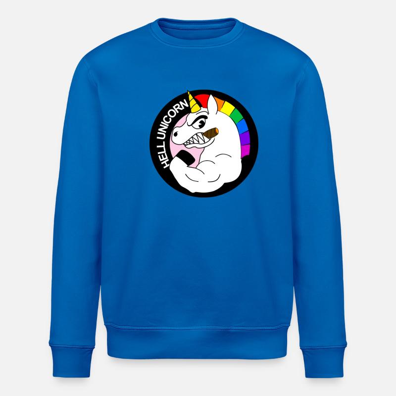 l'enfer licorne - Sweat bio ROLLER Stanley/Stella Unisexe - bleu roi
