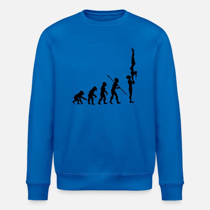 Evolution Gymnastique Gymnastique Acrobatie Gymnastique - Sweat bio ROLLER Stanley/Stella Unisexe - bleu roi