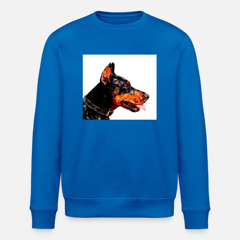 Dobermann - Stanley/Stella Unisex Bio-Sweatshirt ROLLER - Königsblau