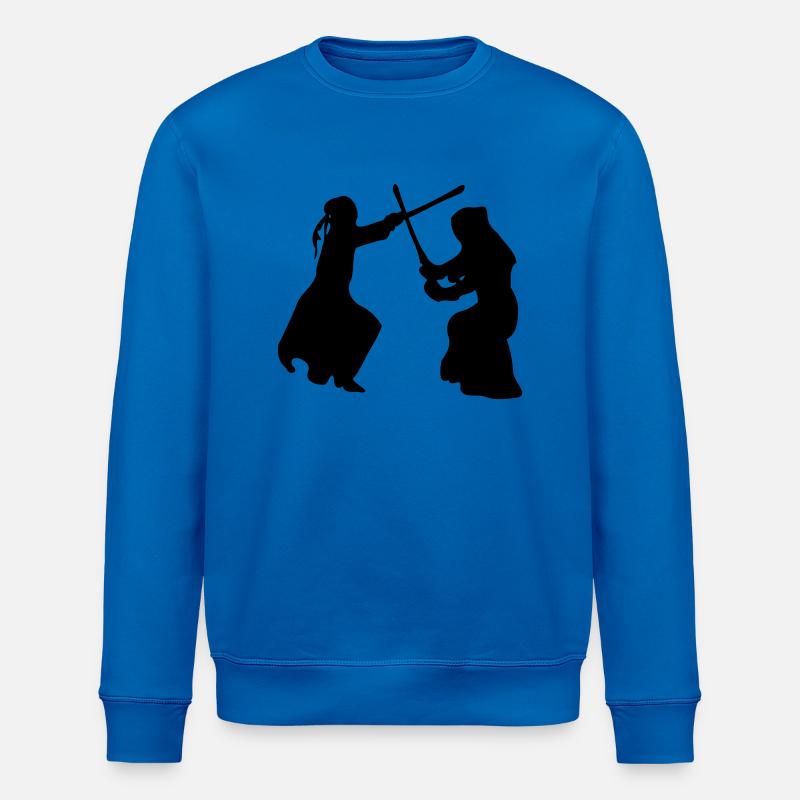 Kampfkunst Kendo -3 - Stanley/Stella Unisex Bio-Sweatshirt ROLLER - Königsblau