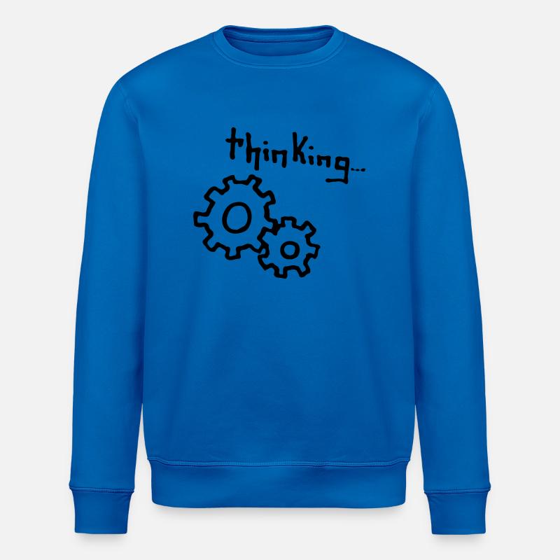thinking - Stanley/Stella Unisex Bio-Sweatshirt ROLLER - Königsblau