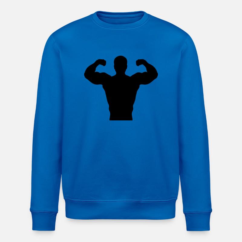 Bodybuilding Squad #2 - Stanley/Stella Unisex Bio-Sweatshirt ROLLER - Königsblau