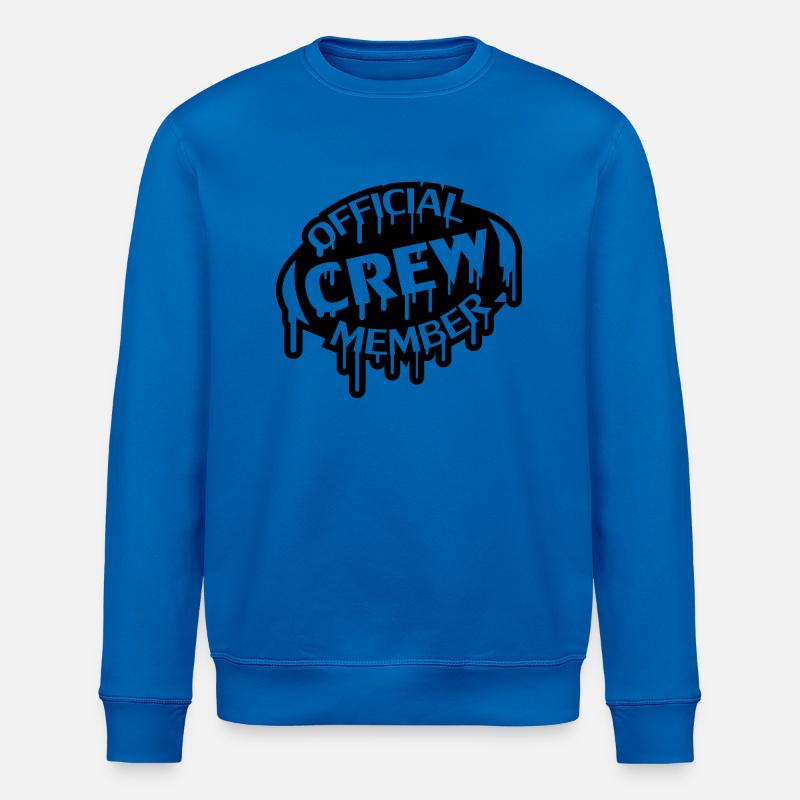 Official Crew Member Stamp - Stanley/Stella Unisex Bio-Sweatshirt ROLLER - Königsblau