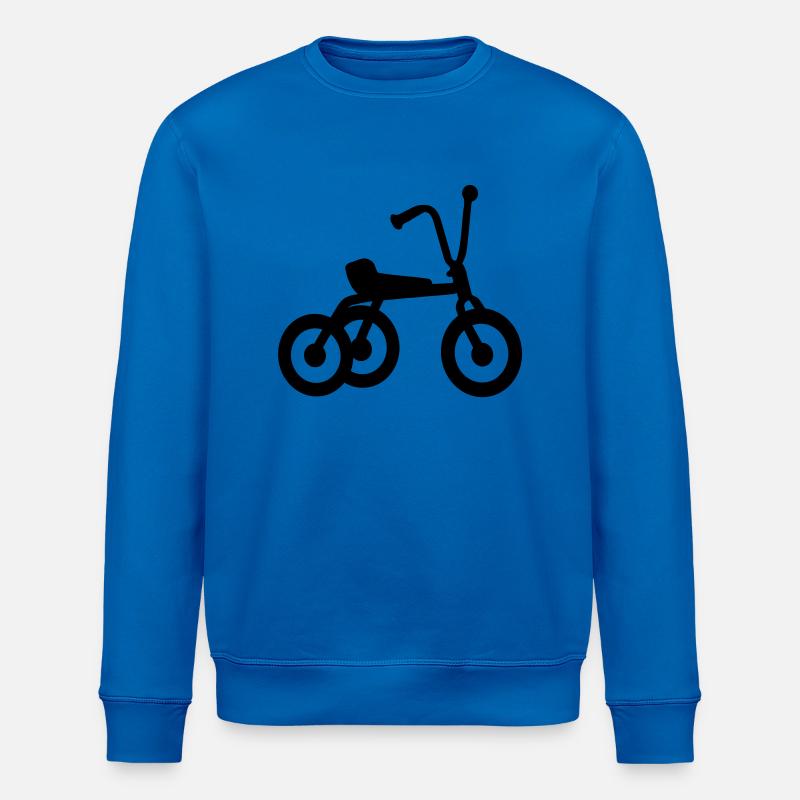 Tricycles - Stanley/Stella ROLLER Unisex Organic Sweatshirt - royal blue
