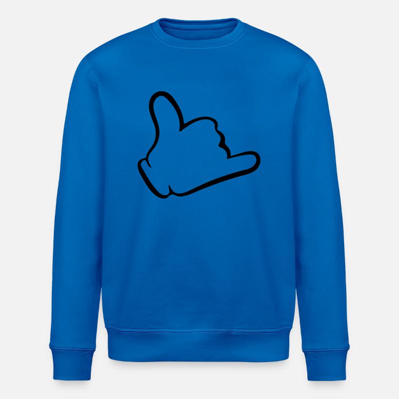 Shaka - Sweat bio ROLLER Stanley/Stella Unisexe - bleu roi