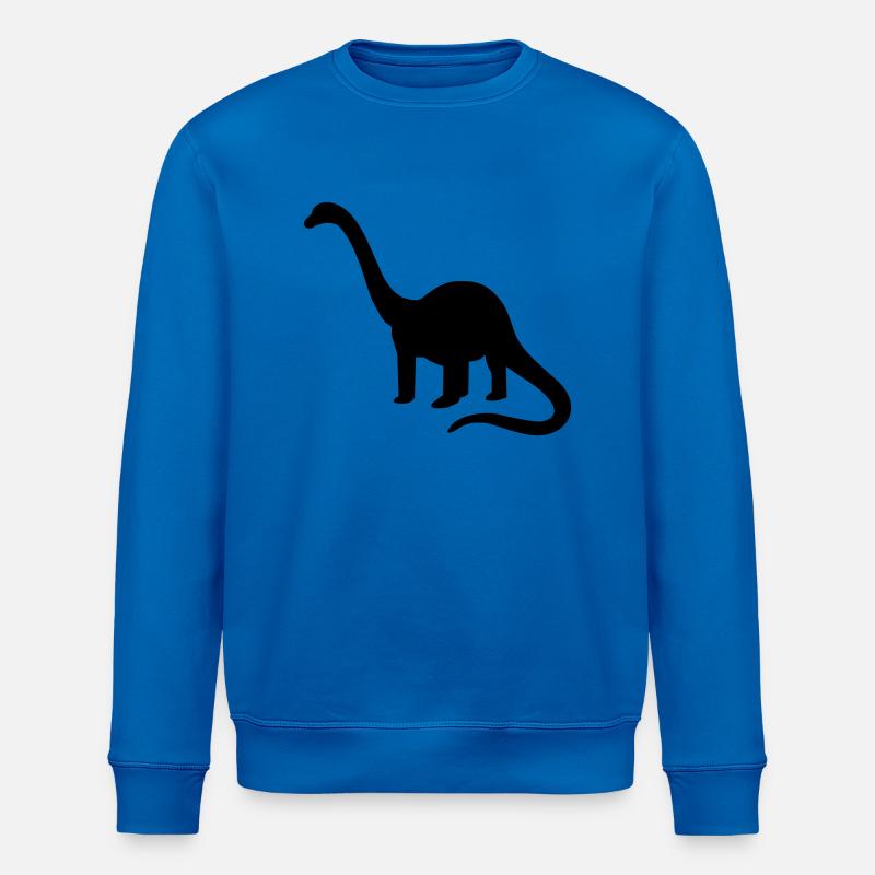 Dinosaurier - Stanley/Stella Unisex Bio-Sweatshirt ROLLER - Königsblau
