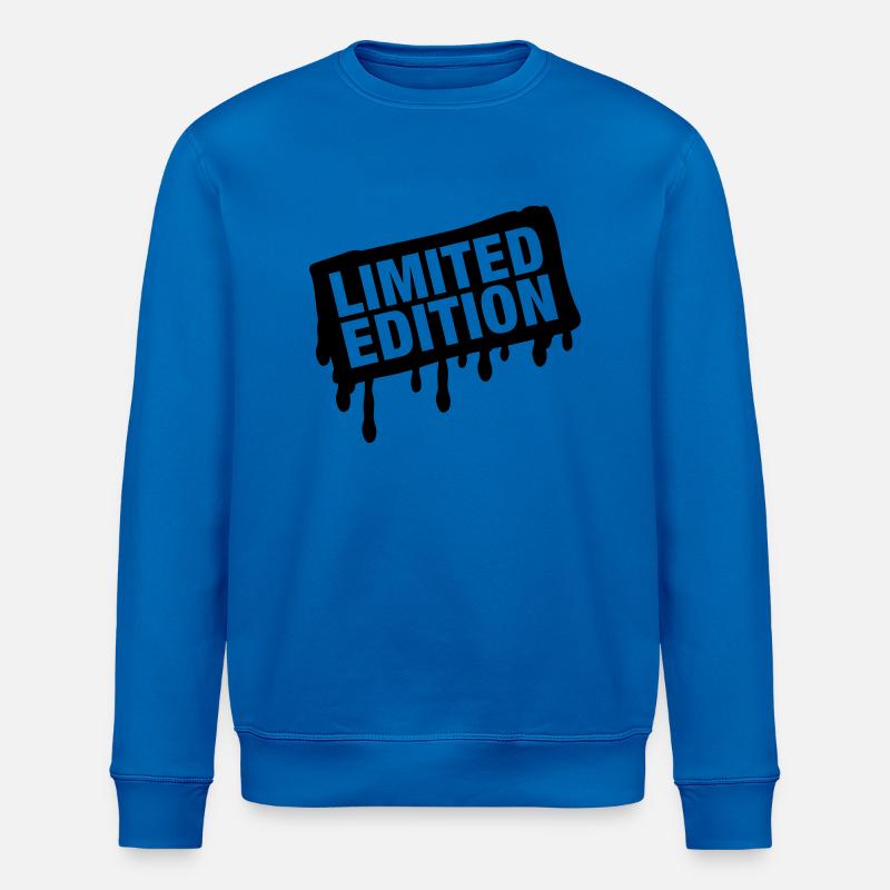 limited_edition_stamp_wq1 - Stanley/Stella Unisex Bio-Sweatshirt ROLLER - Königsblau