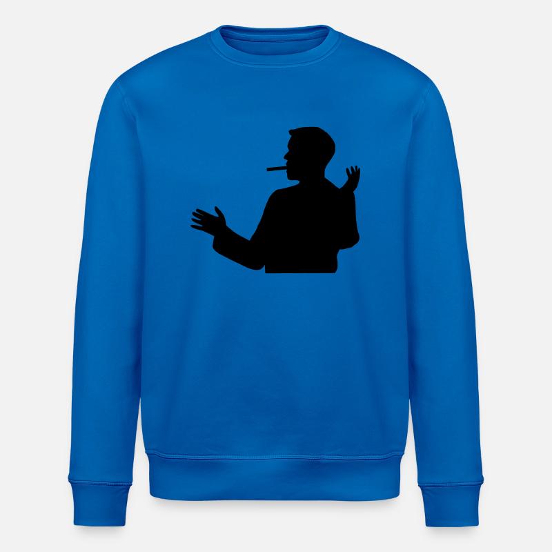 Weet ne, musst sehn! - Stanley/Stella Unisex Bio-Sweatshirt ROLLER - Königsblau
