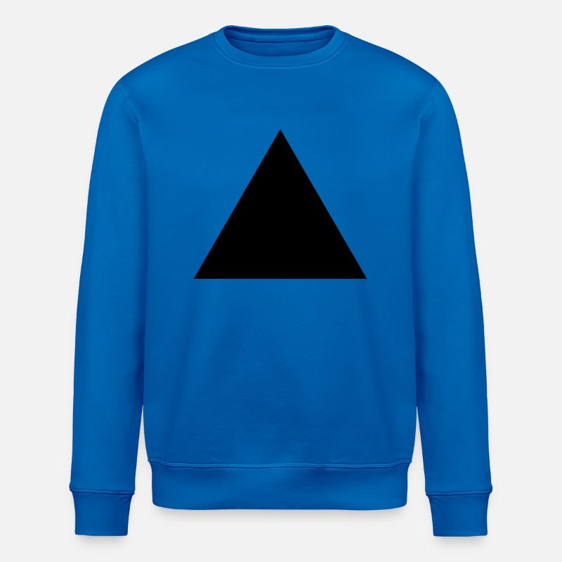 Minimalistic triangle - Stanley/Stella Unisex Bio-Sweatshirt ROLLER - Königsblau