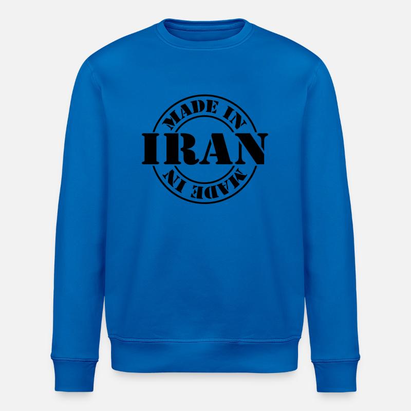 made in iran m1k2 - Stanley/Stella Unisex Bio-Sweatshirt ROLLER - Königsblau