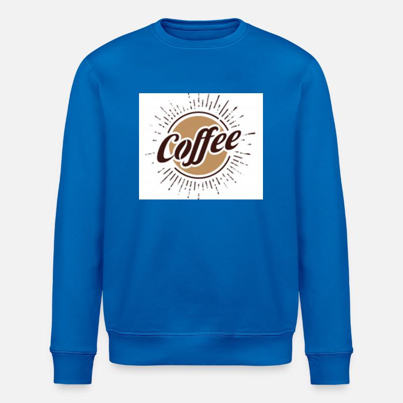 kaffee logo 1176 97 - Stanley/Stella Unisex Bio-Sweatshirt ROLLER - Königsblau