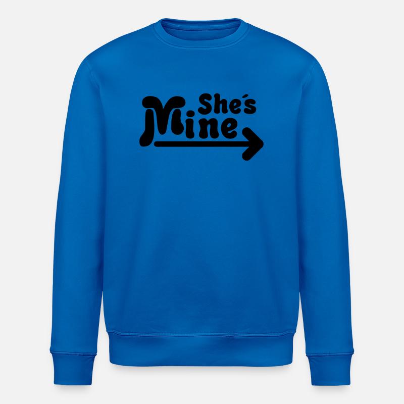 shes_mine_de1 - Stanley/Stella Unisex Bio-Sweatshirt ROLLER - Königsblau