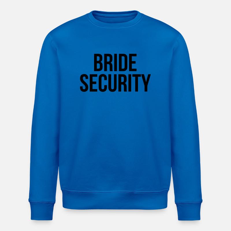 Bride security - Stanley/Stella Unisex Bio-Sweatshirt ROLLER - Königsblau