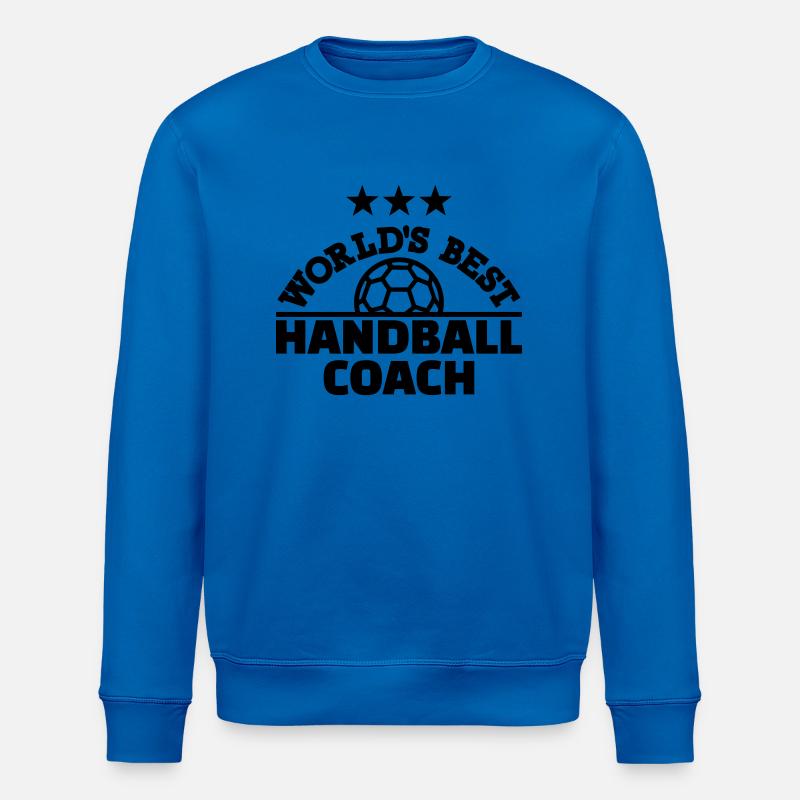 Handball coach - Sweat bio ROLLER Stanley/Stella Unisexe - bleu roi