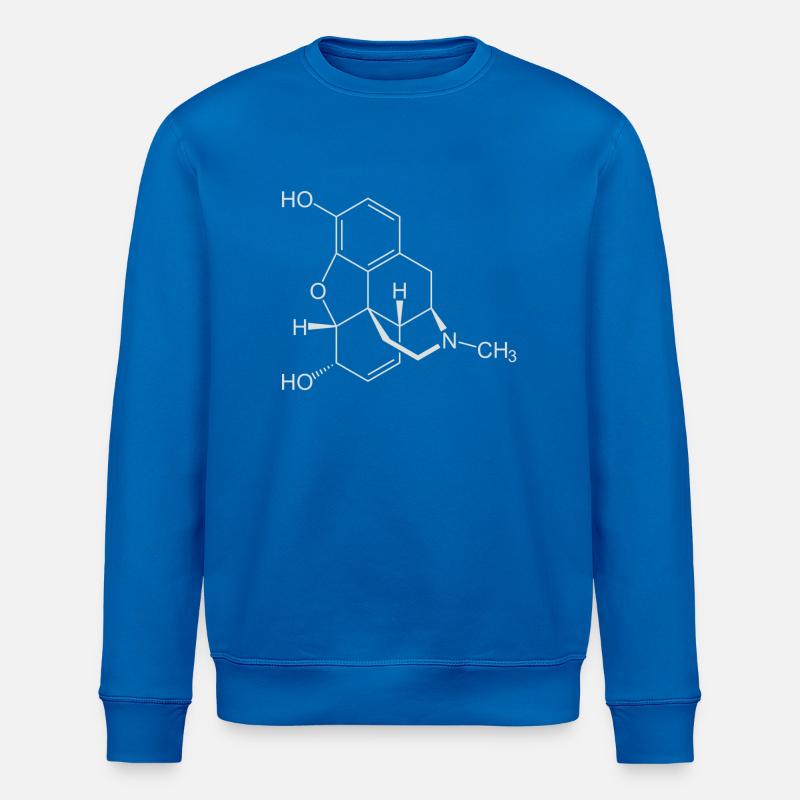 Morphin Strukturformel - Stanley/Stella Unisex Bio-Sweatshirt ROLLER - Königsblau