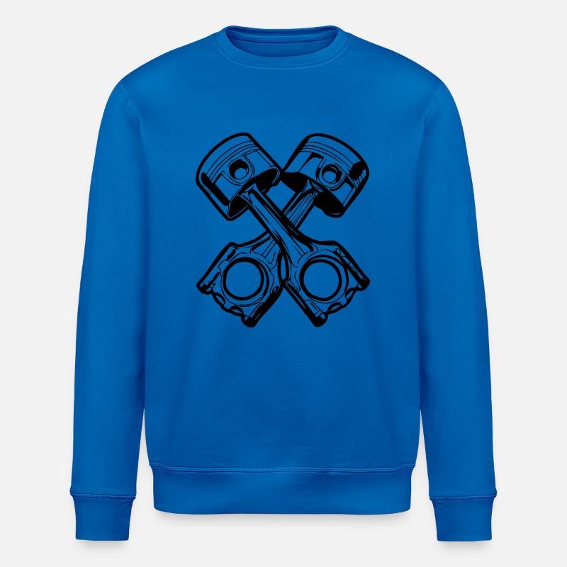 2 Cylinder - Stanley/Stella Unisex Bio-Sweatshirt ROLLER - Königsblau